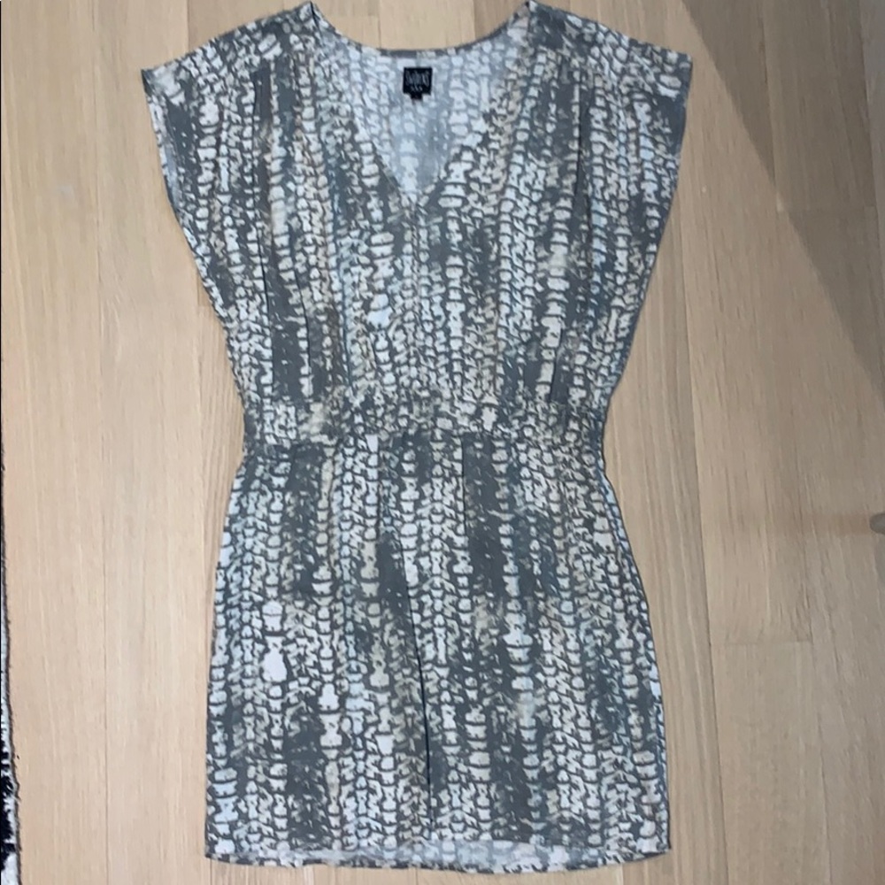 Swildens Gray & Ivory Dress - Size 0